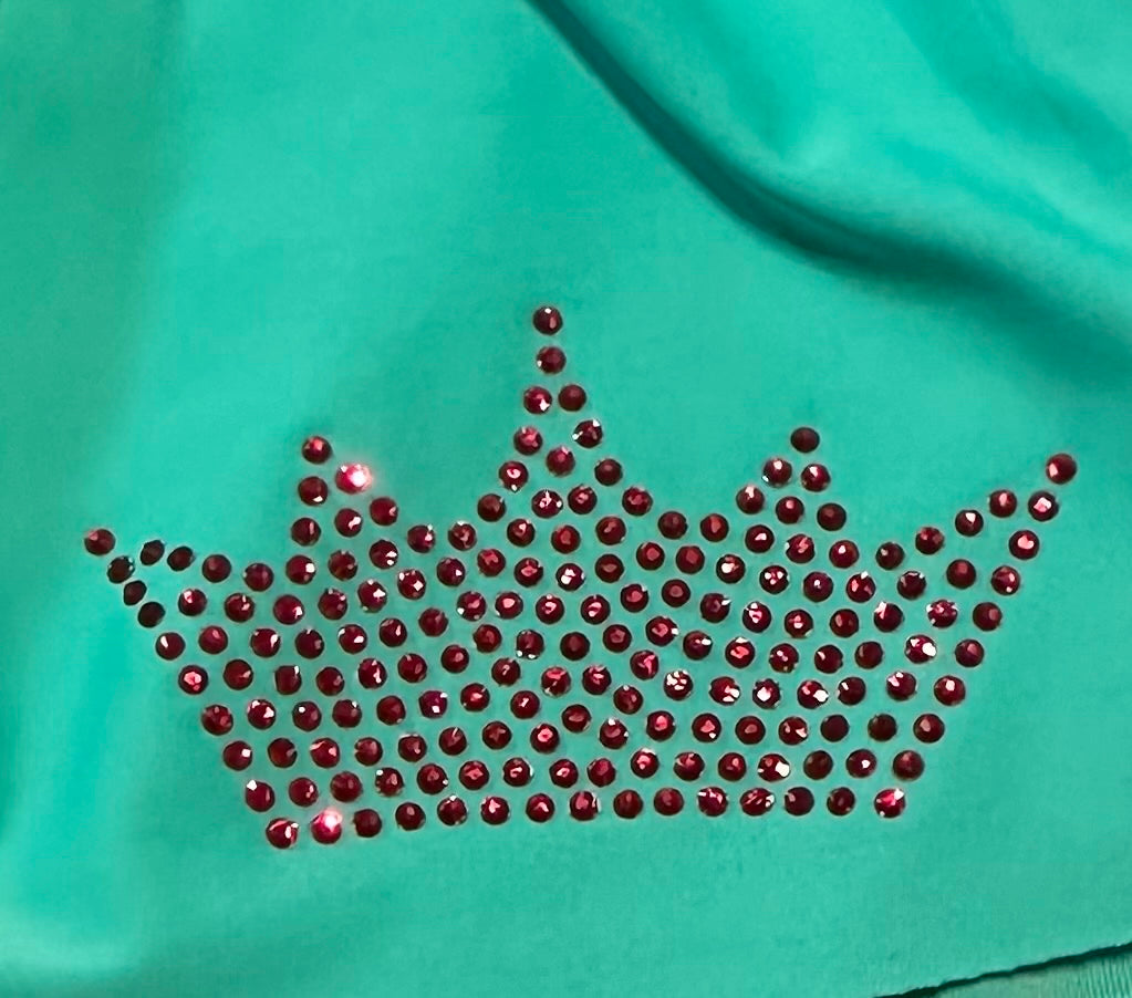 BadFlyer Teal Butterfly Shorts