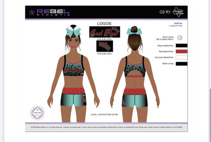BadFlyer X Rebel Practice Wear Diamond Set