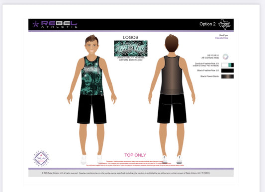 BadFlyer X Rebel Emerald Rush Tank