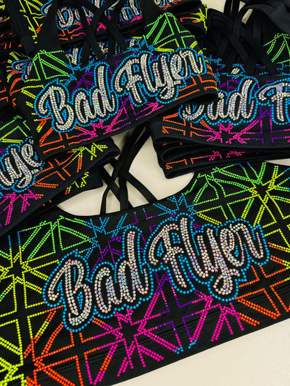 BadFlyer X Raleigh Rhinestones Bra Tops!