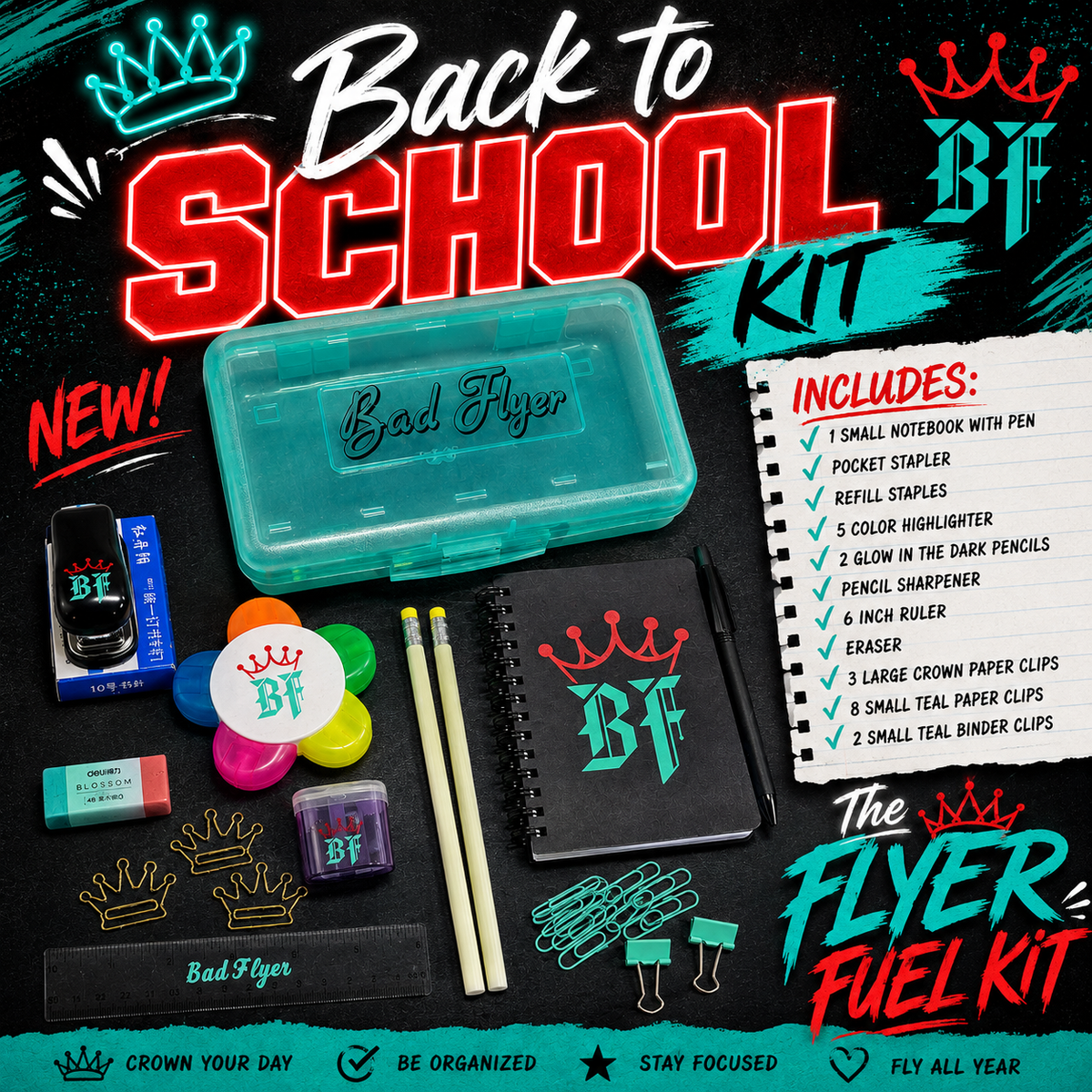 BadFlyer School Fuel Kit