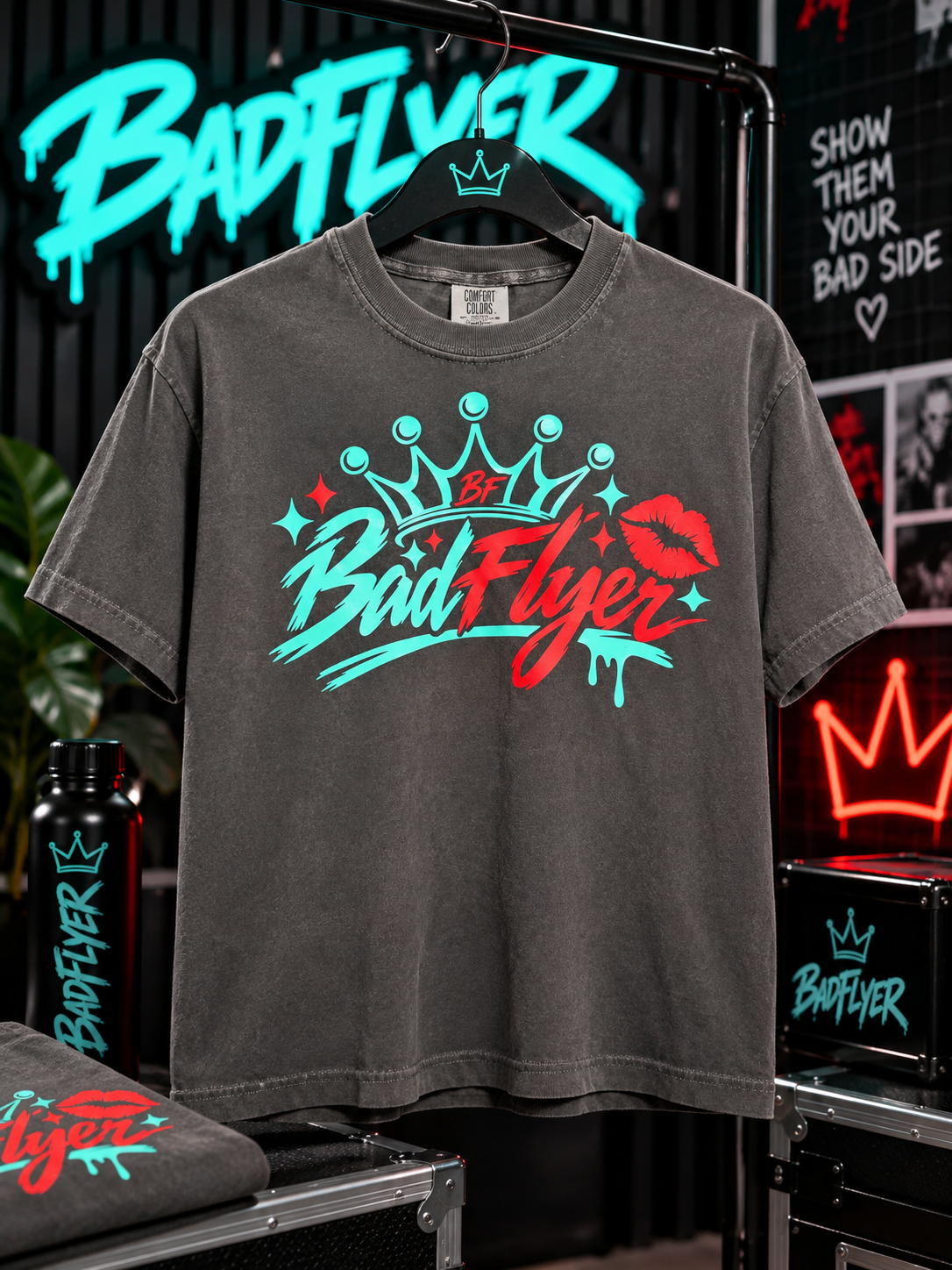 BadFlyer Crowned Different Tee