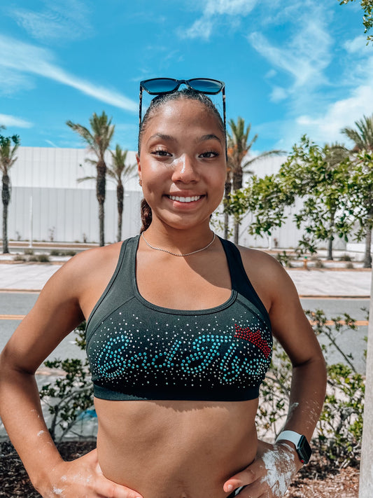 Rhinestone BadFlyer Top